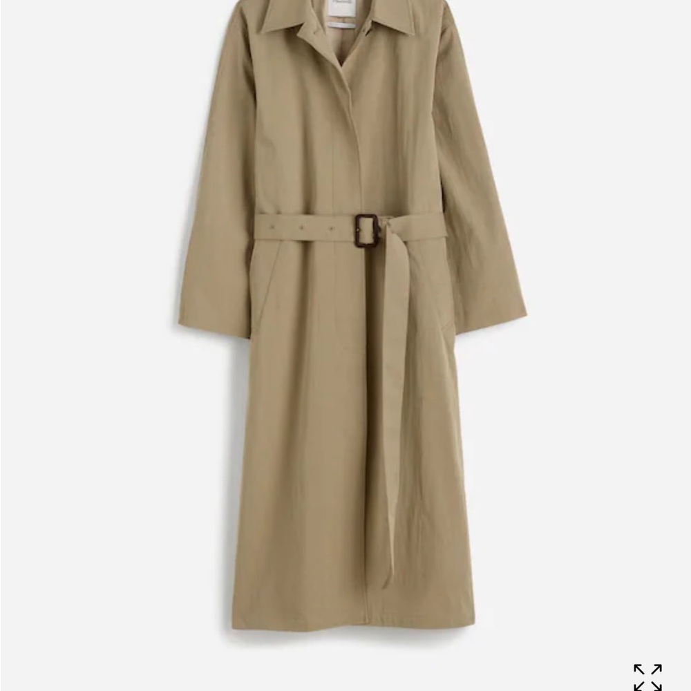 Madewell Single-Breasted Trench Coat